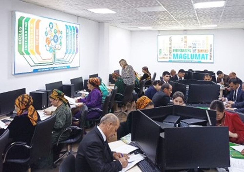 BILIM IŞGÄRLERINIŇ ÝOKARY NETIJELI GEÇIRILEN HÜNÄR KÄMILLEŞDIRIŞ OKUWLARY