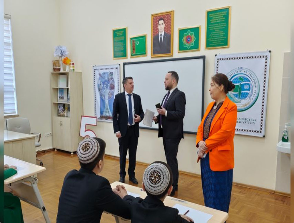 Secondary schools in Ashgabat and the regions of Turkmenistan hosted the French Language Olympiad